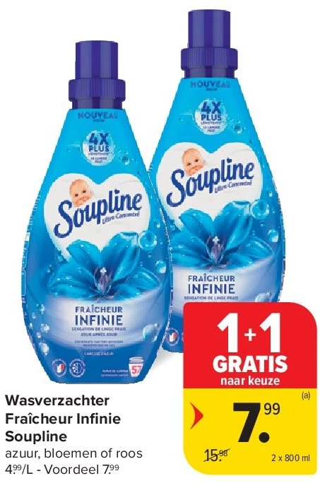 Wasverzachter Fraîcheur Infi nie Soupline