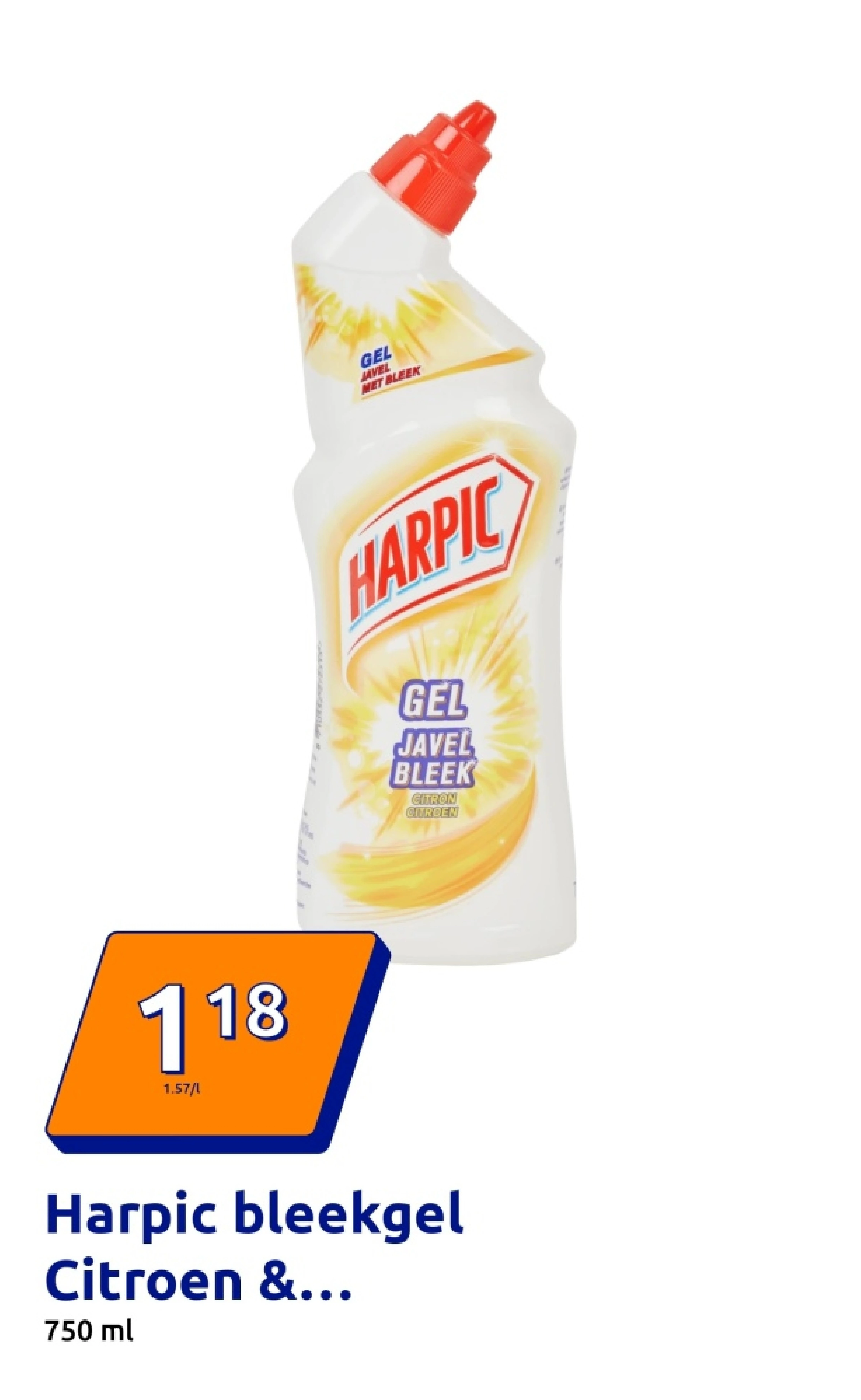 Harpic bleekgel Citroen & Pompelmoes