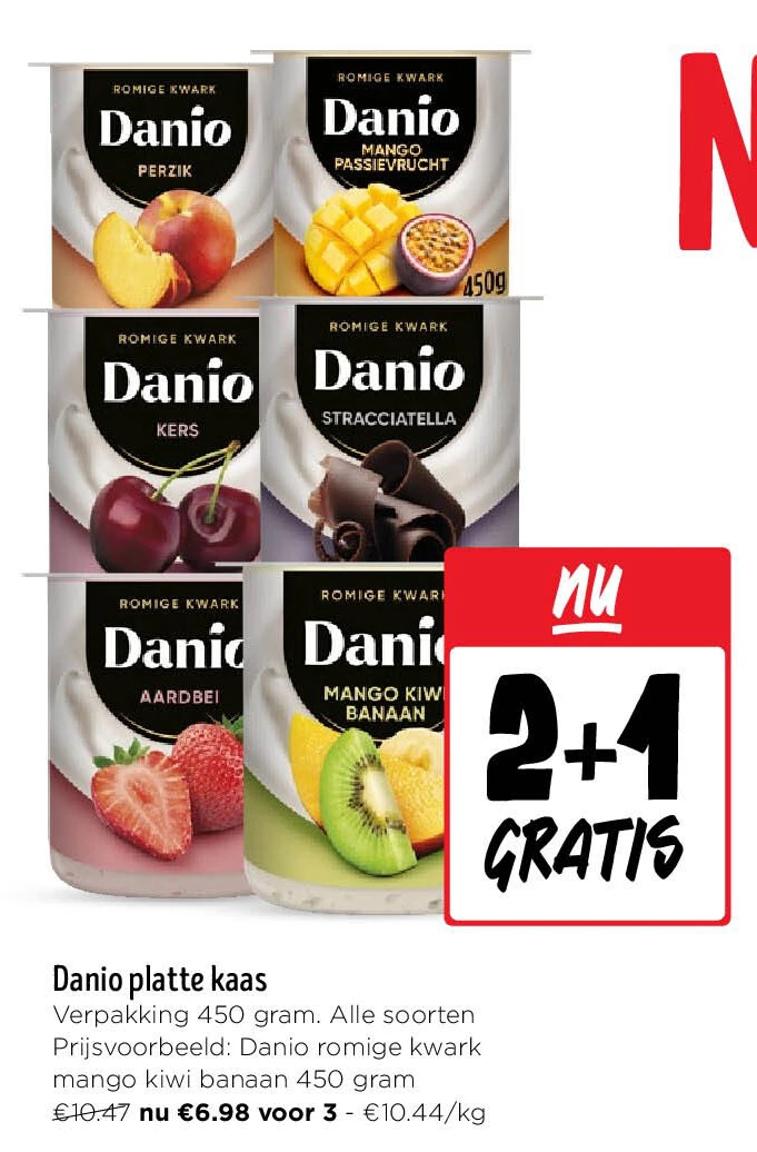 Danio platte kaas
