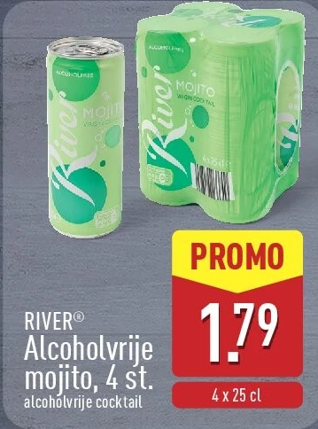 Alcoholvrije mojito, 4st.