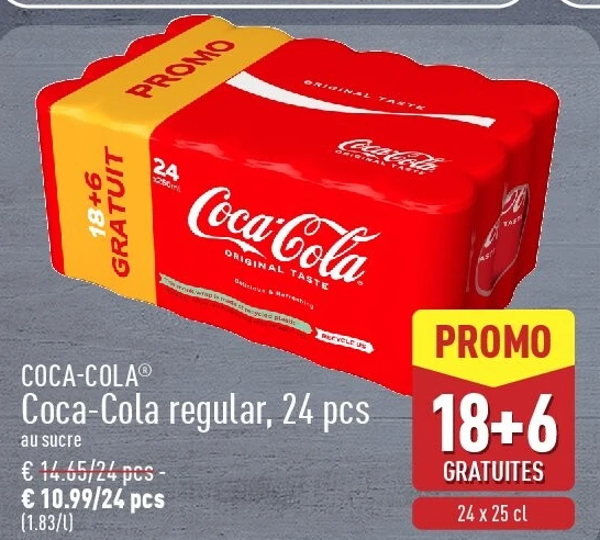 Coca-Cola regular, 24pcs