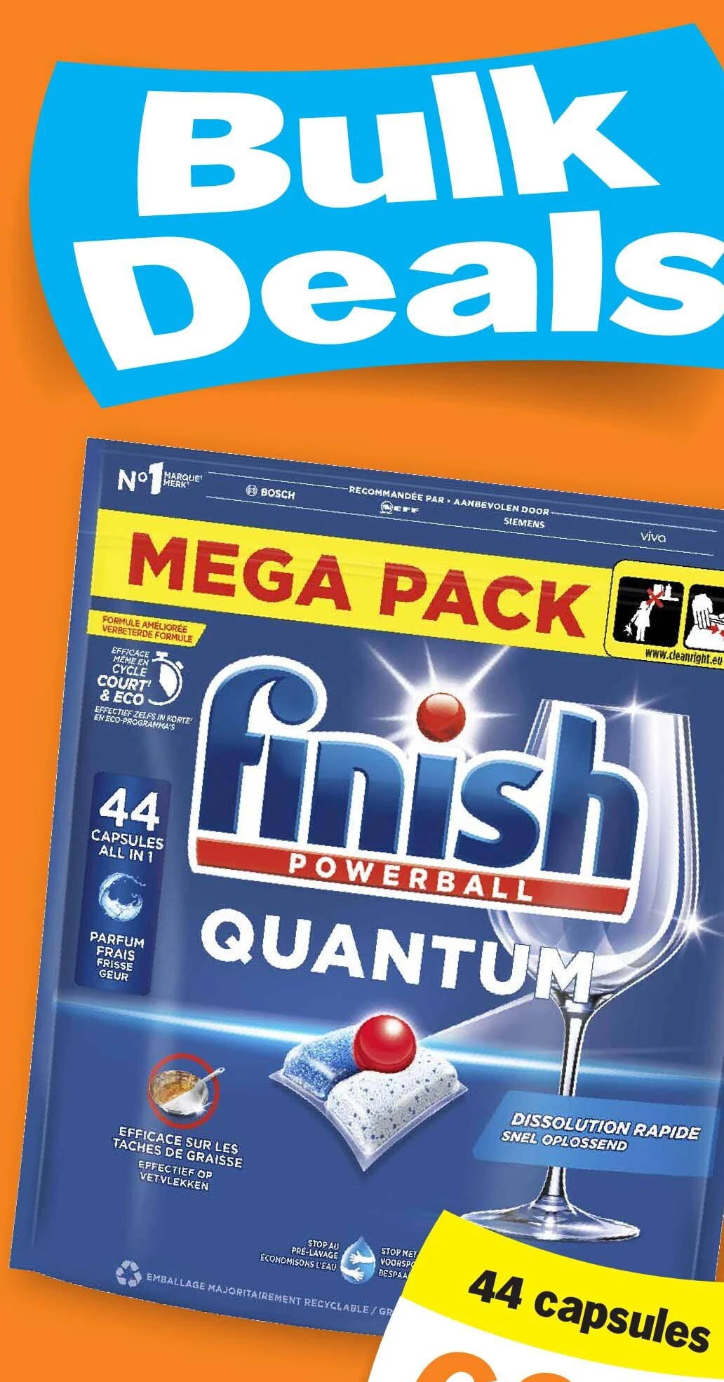 Finish Quantum all-in-1 capsules mega pack