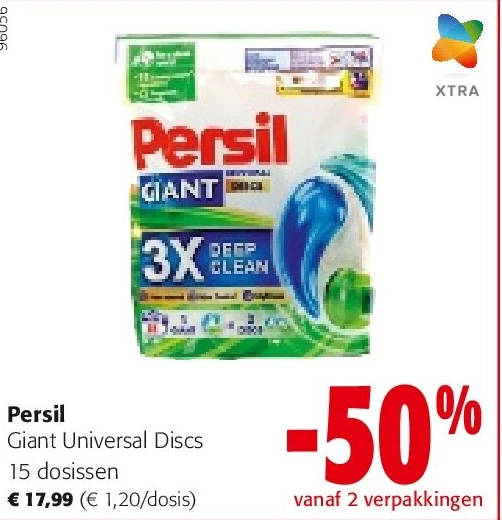 Persil Giant Universal Discs 15 dosissen