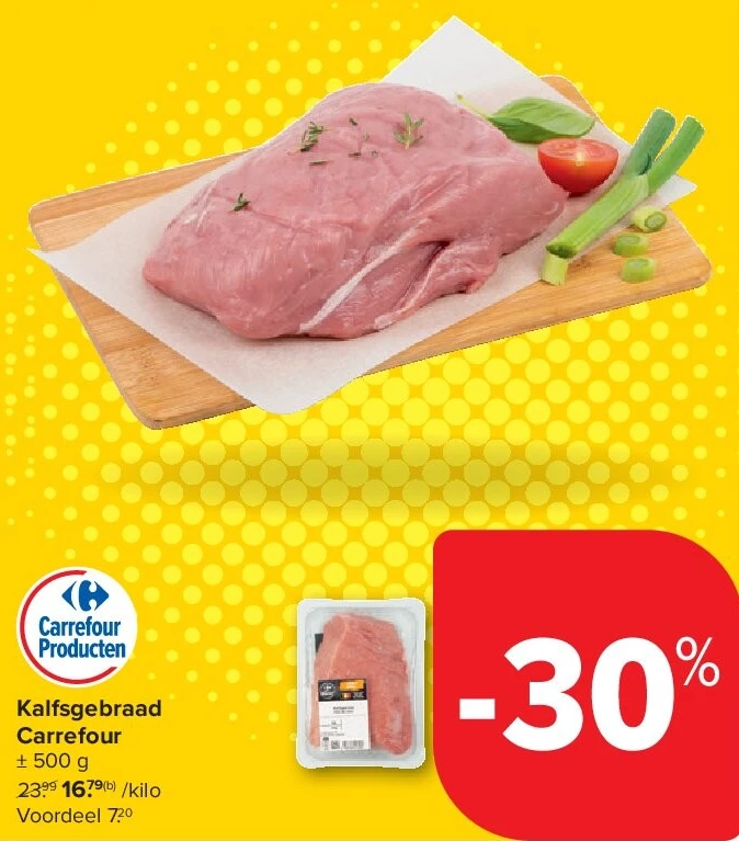 Kalfsgebraad Carrefour
