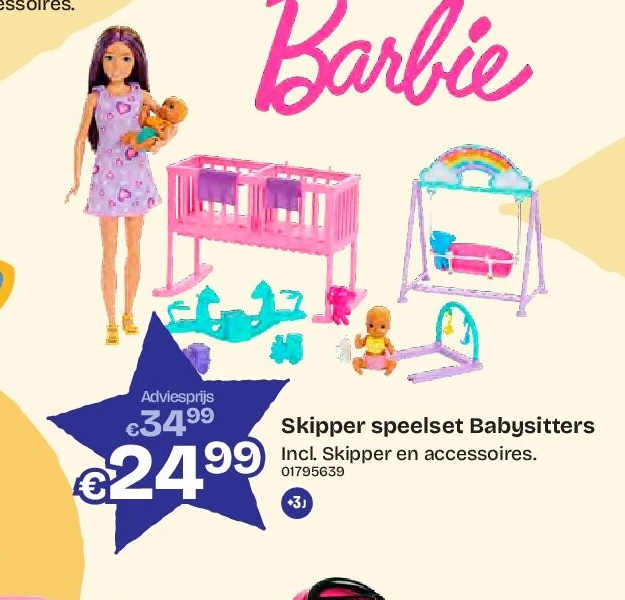 Skipper speelset Babysitters
