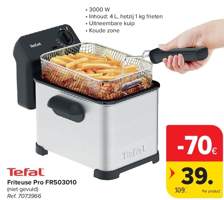 Tefal Friteuse Pro FR503010