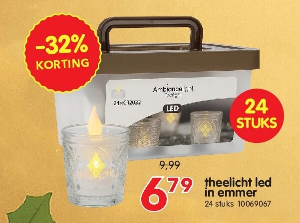 theelicht led in emmer