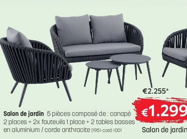 Salon de jardin