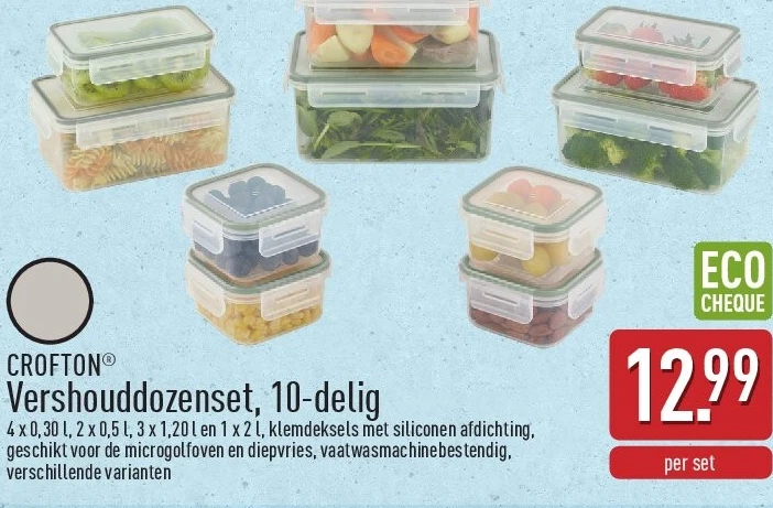 Vershouddozenset, 10-delig