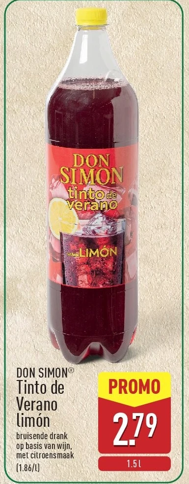Tinto de Verano limón