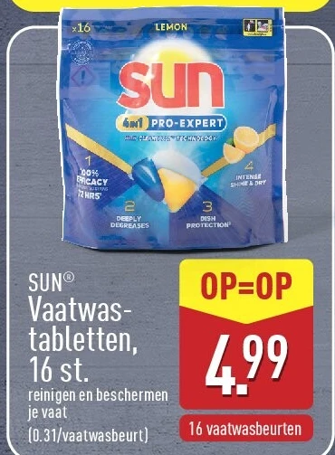 Vaatwas­ tabletten, 16st.