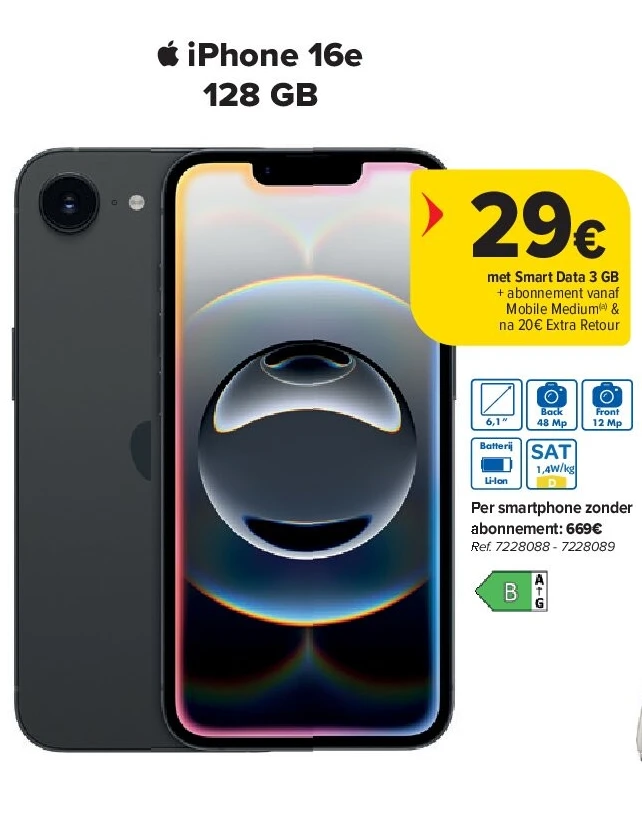 iPhone 16e 128 GB