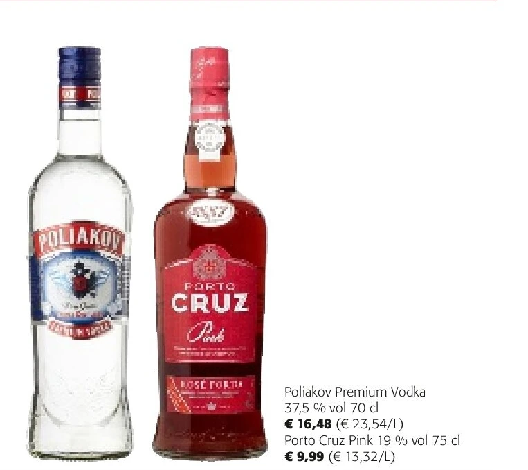 Poliakov Premium Vodka 37,5 % vol 70 cl