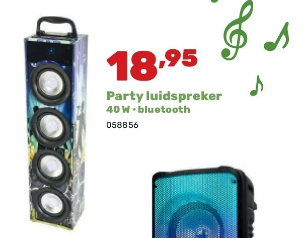 Party luidspreker 40 W • bluetooth