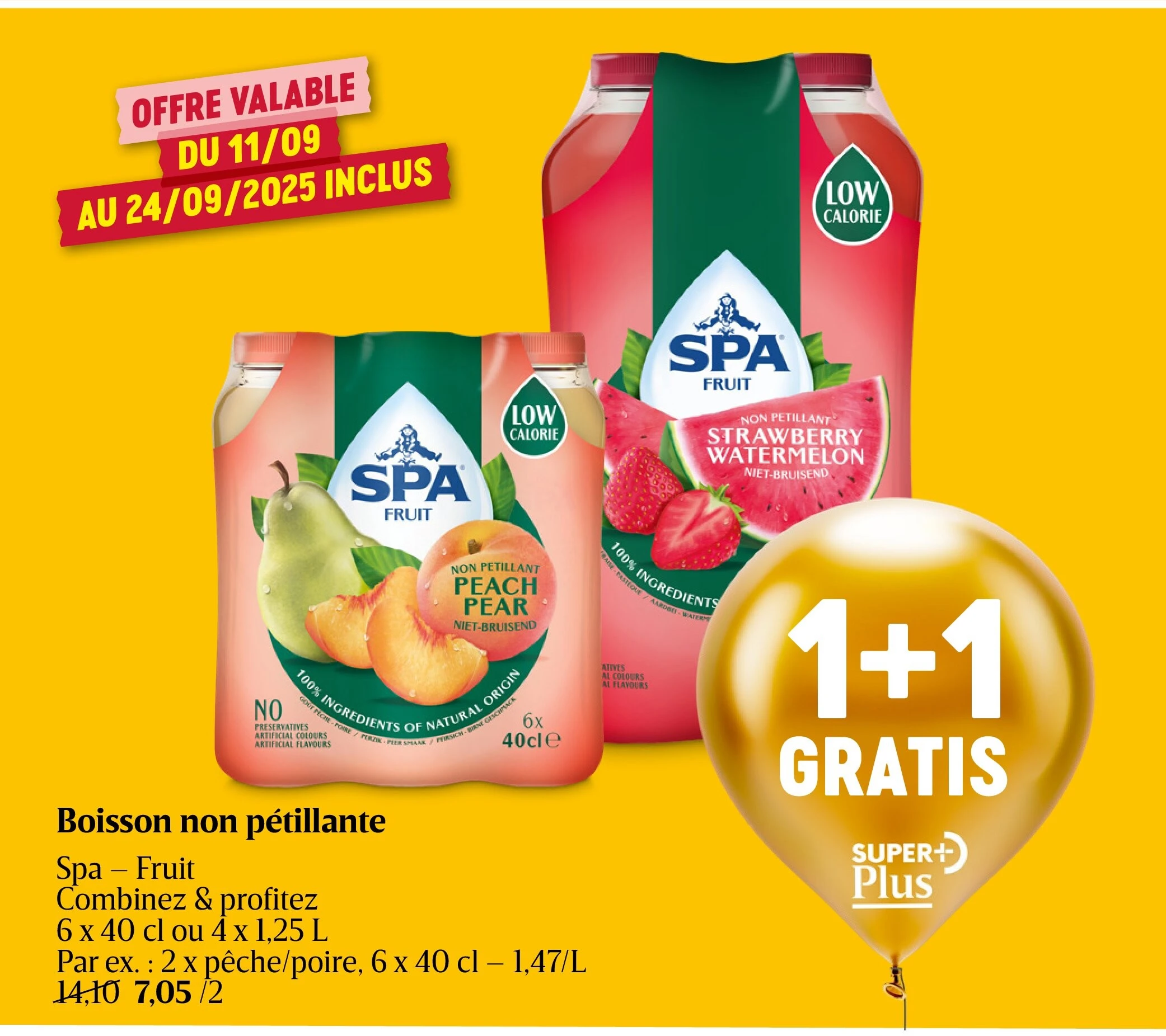 Boisson non pétillante