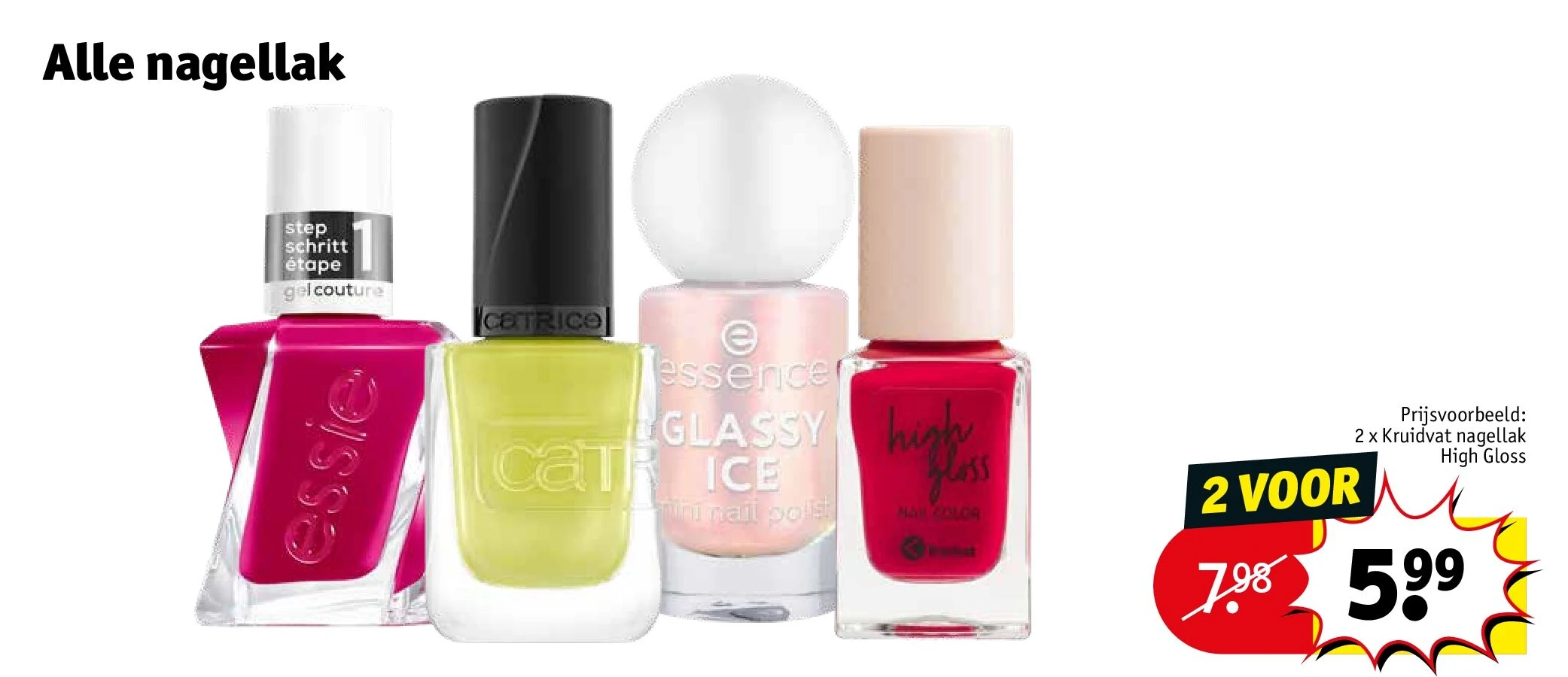 Alle nagellak