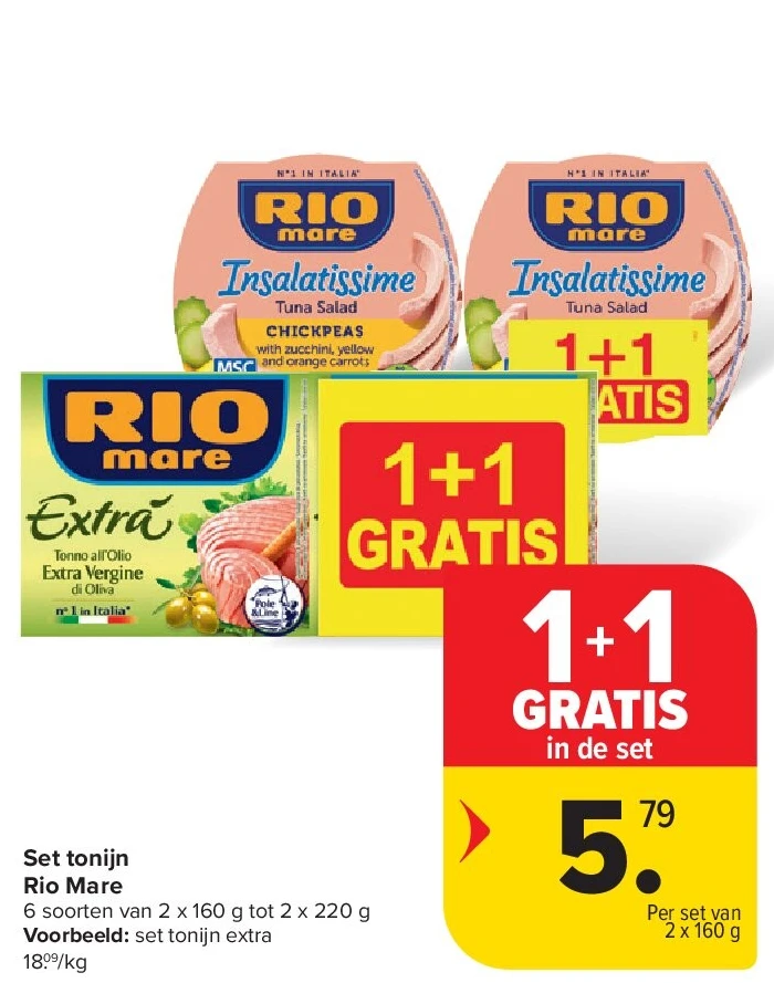 Set tonijn Rio Mare