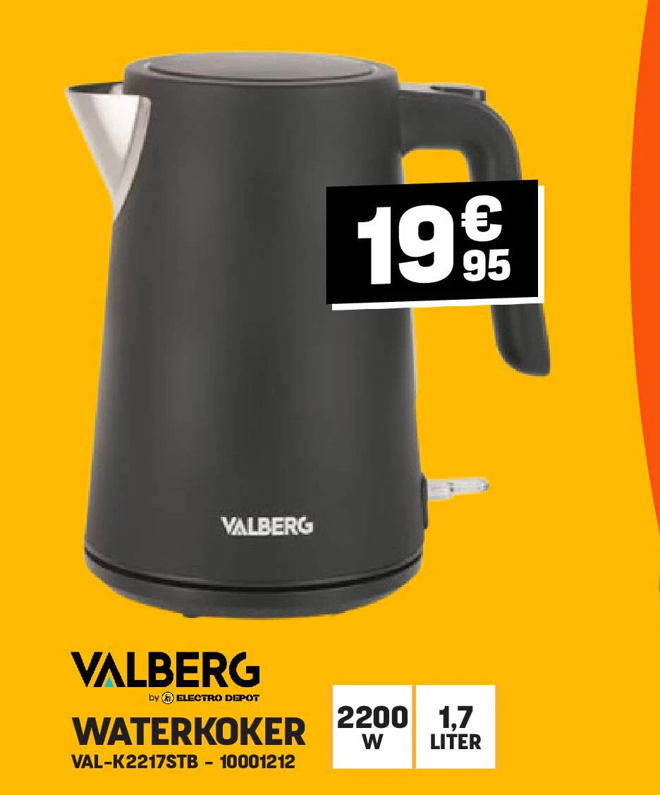 WATERKOKER VAL-K2217STB