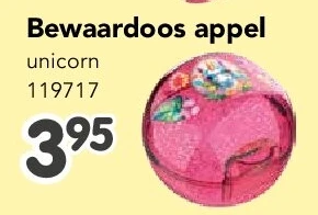 Bewaardoos appel unicorn