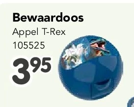 Bewaardoos Appel T-Rex