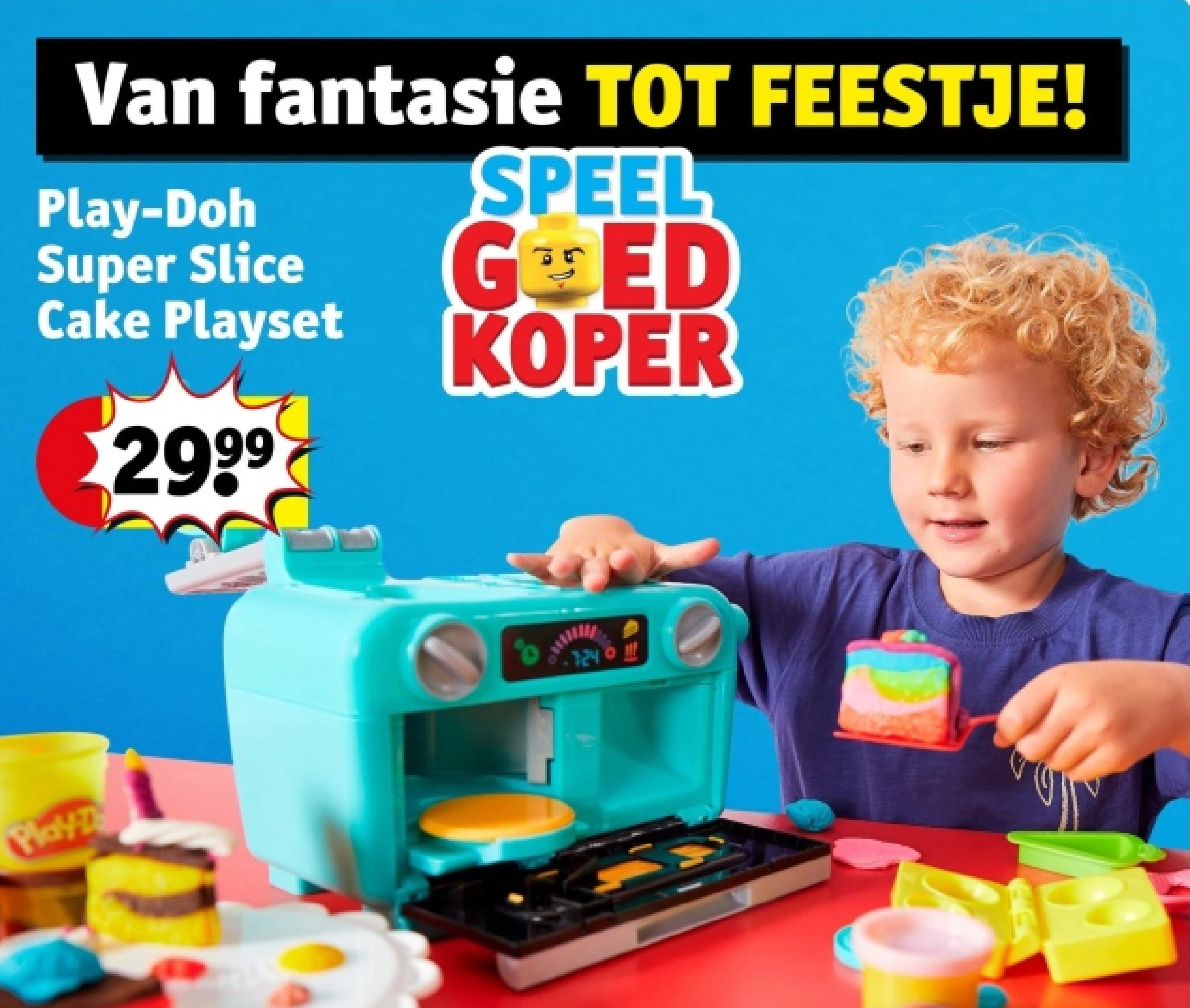 Play-Doh Super Slice Cake Playset