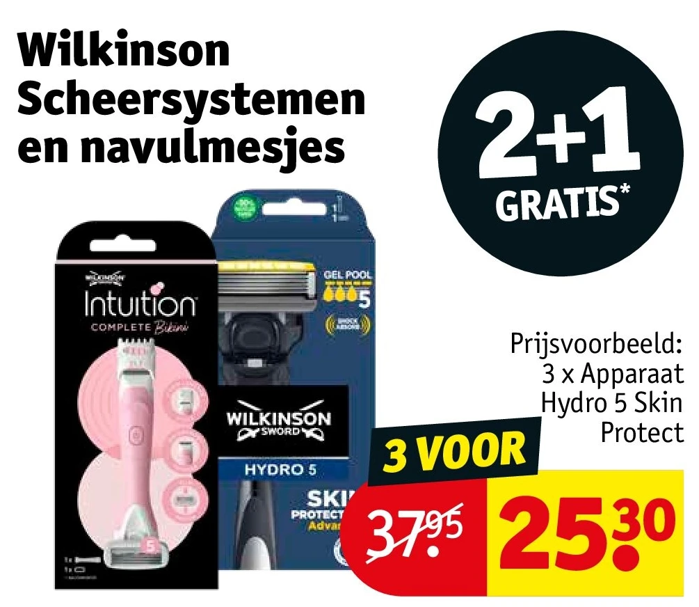 Wilkinson Scheersystemen en navulmesjes
