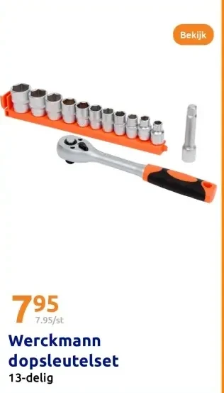 Werckmann dopsleutelset 13-delig