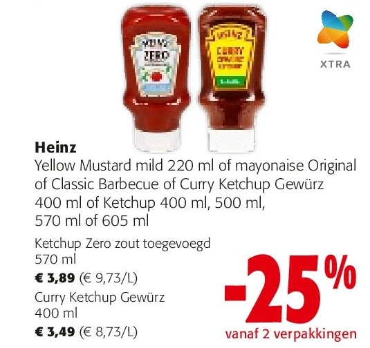 Heinz Yellow Mustard mild 220 ml