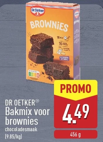 Bakmix voor brownies