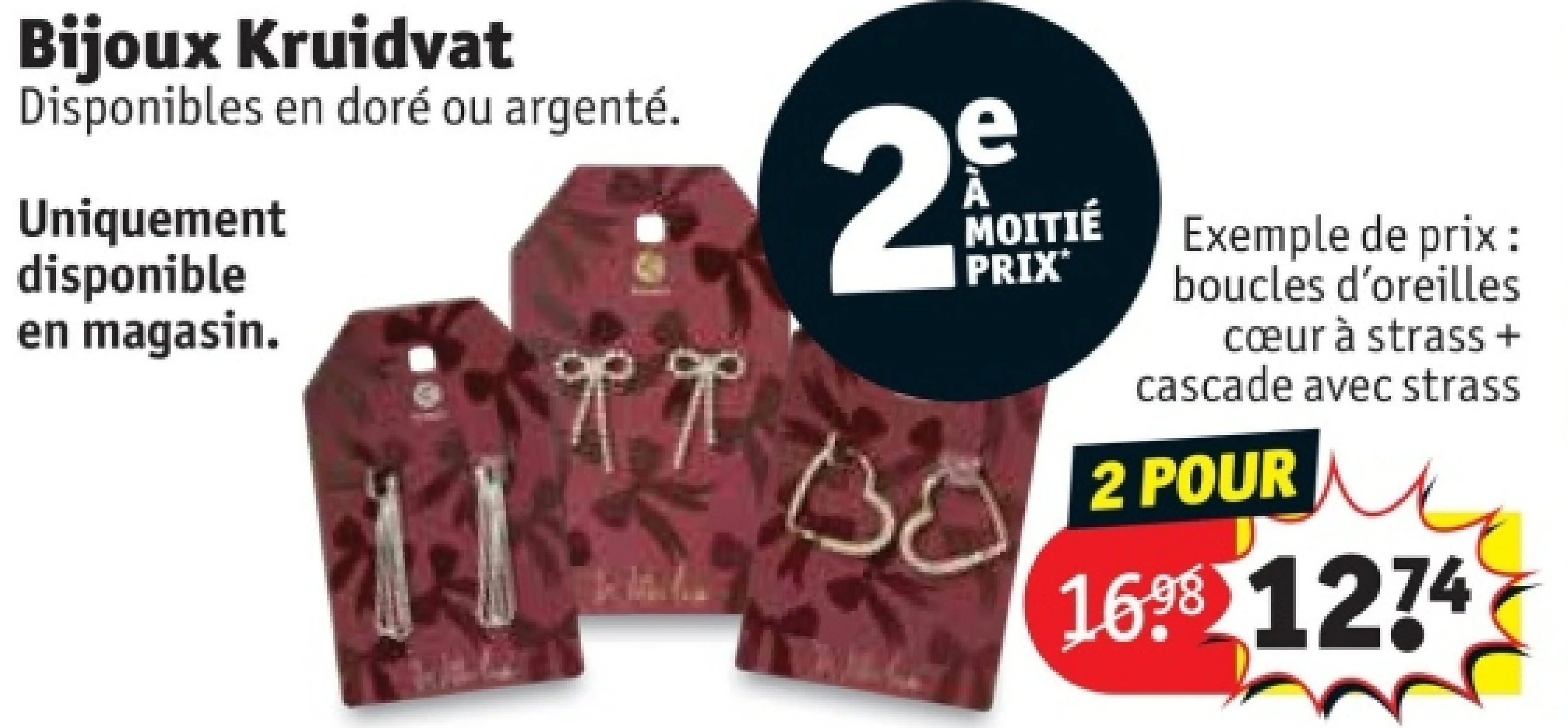 Bijoux Kruidvat 2 POUR