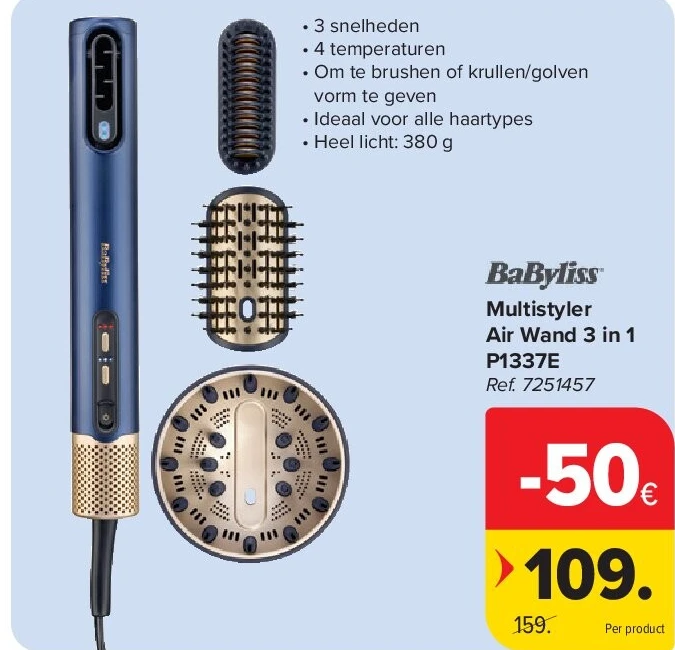 Multistyler Air Wand 3 in 1 P1337E