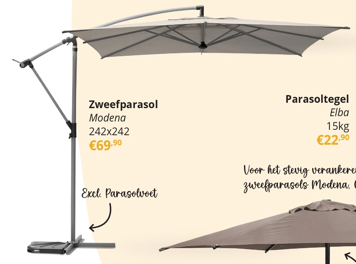 Zweefparasol