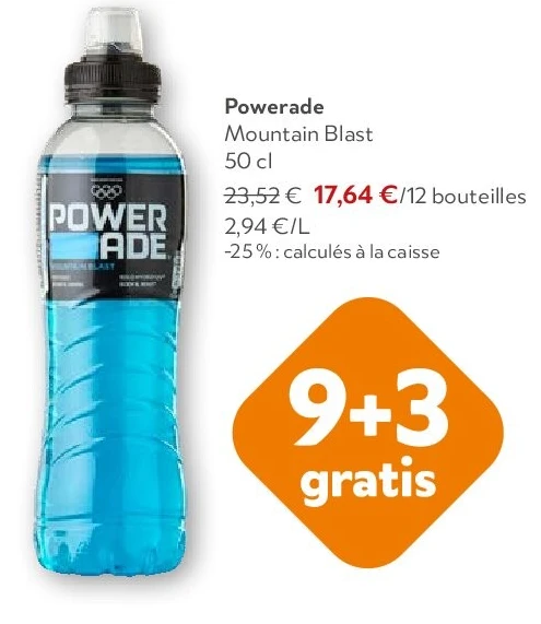 Powerade Mountain Blast 50 cl