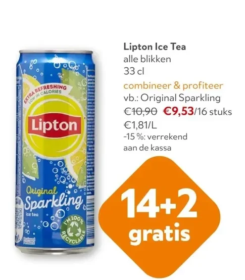 Lipton Ice Tea Original Sparkling