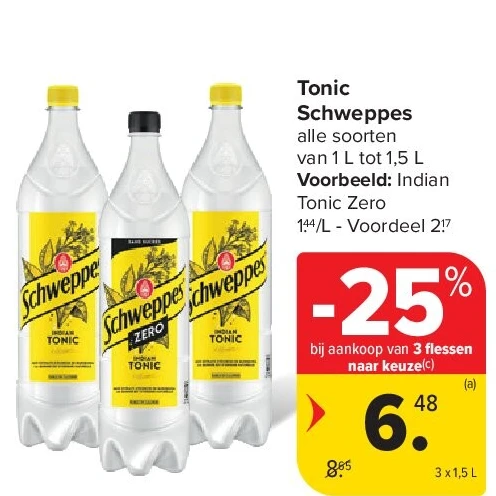Tonic Schweppes