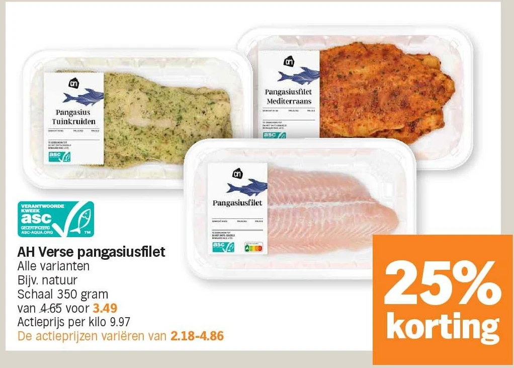 AH Verse pangasiusfilet