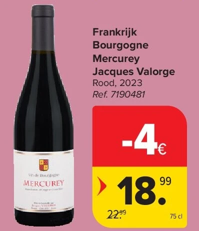 Frankrijk Bourgogne Mercurey Jacques Valorge