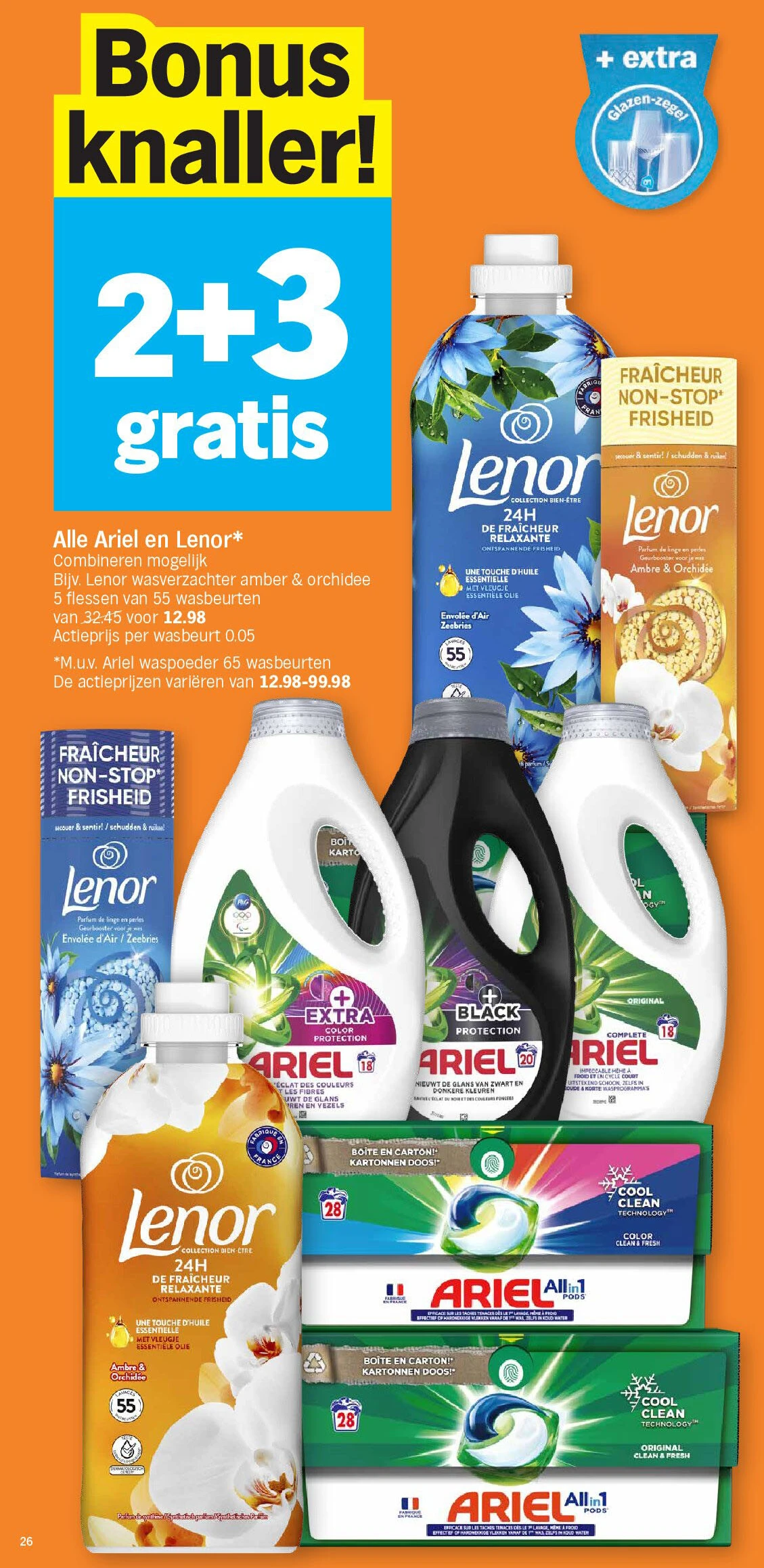 Alle Ariel en Lenor