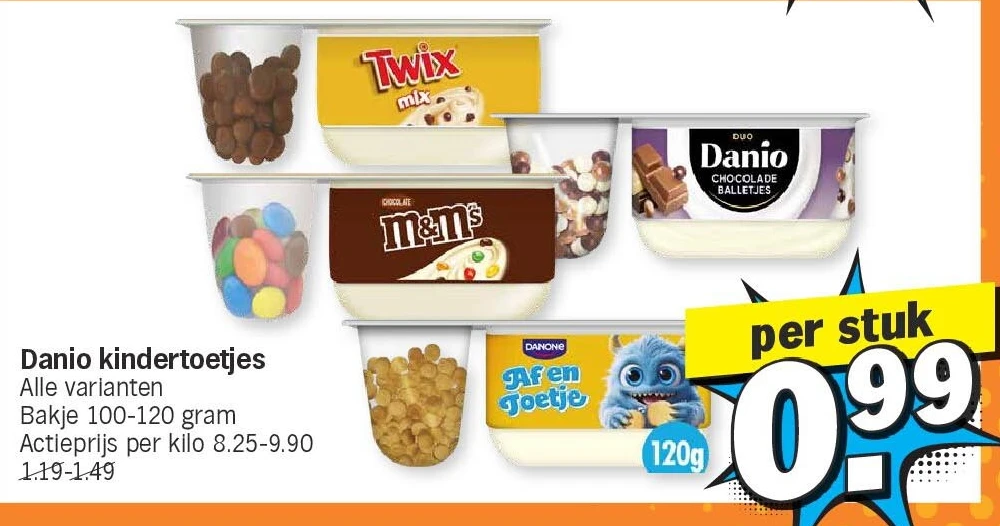 Danio kindertoetjes
