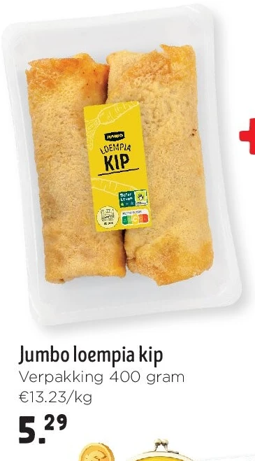Jumbo loempia kip