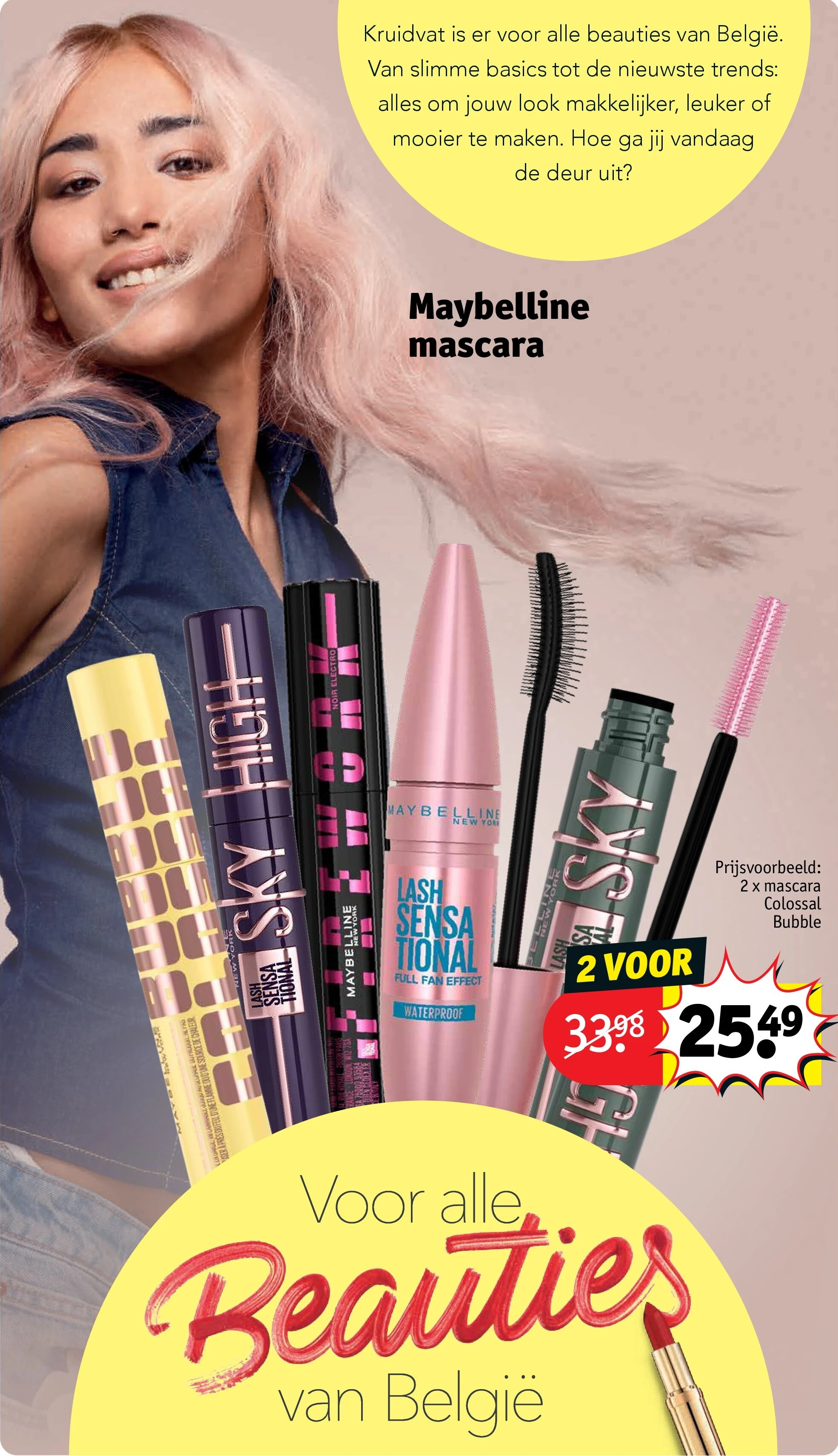 2 x mascara Colossal Bubble