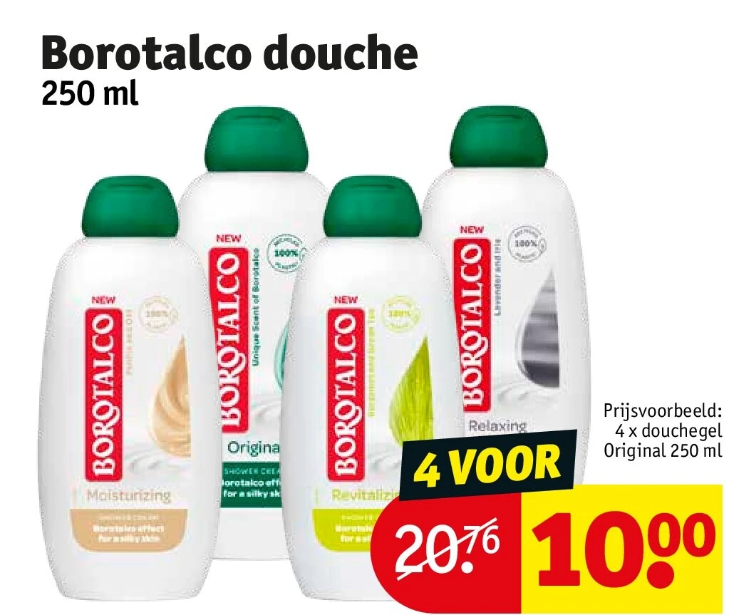 Borotalco douche