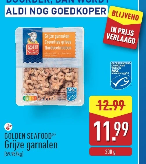 Grijze garnalen