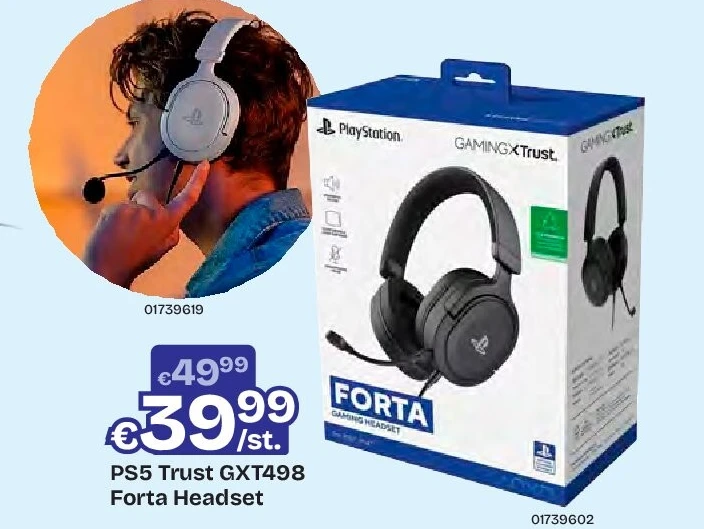 PS5 Trust GXT498 Forta Headset