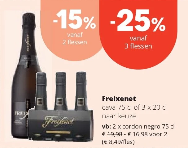 Freixenet cordon negro 75 cl