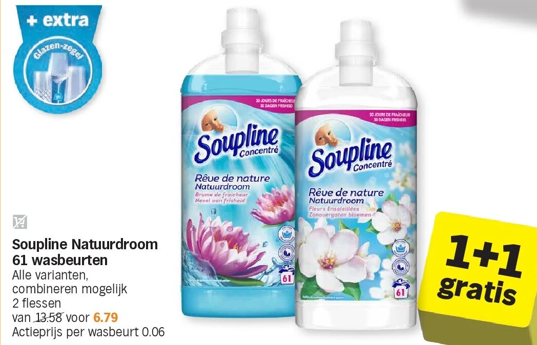 Soupline Natuurdroom 61 wasbeurten
