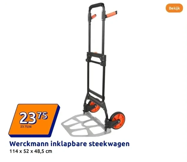 Werckmann inklapbare steekwagen