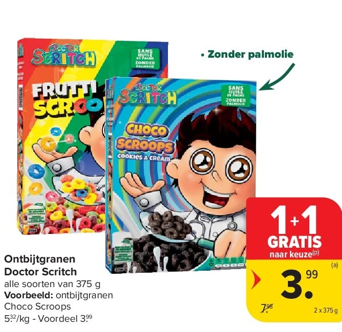 Ontbijtgranen Doctor Scritch