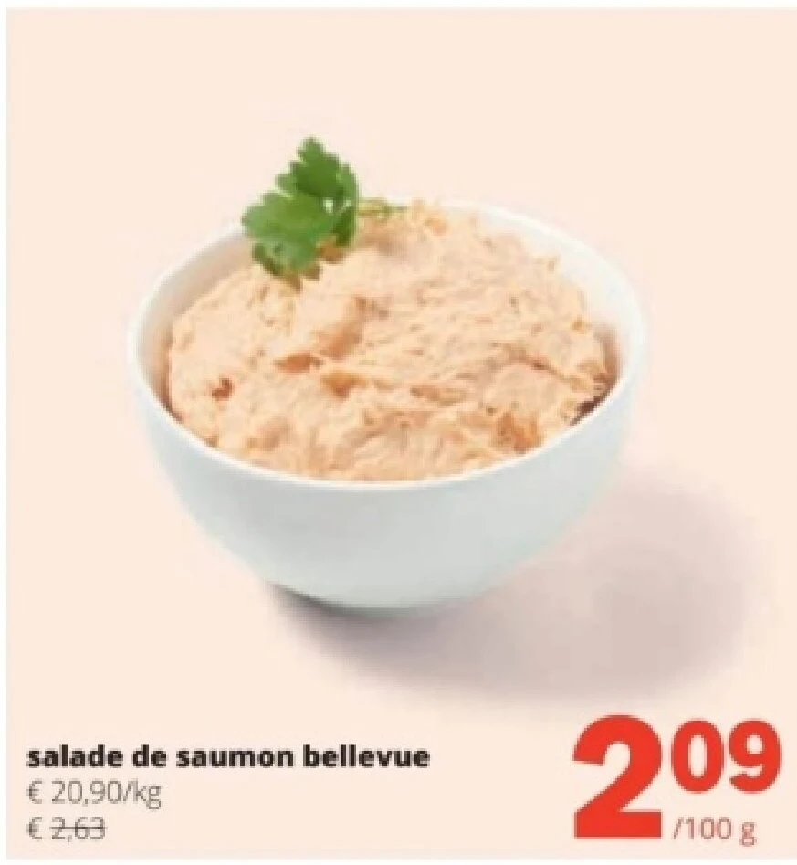 salade de saumon bellevue