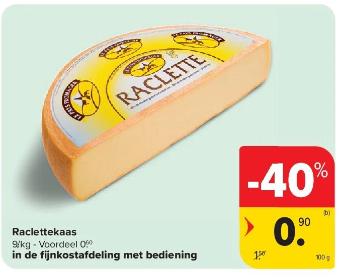 Raclettekaas